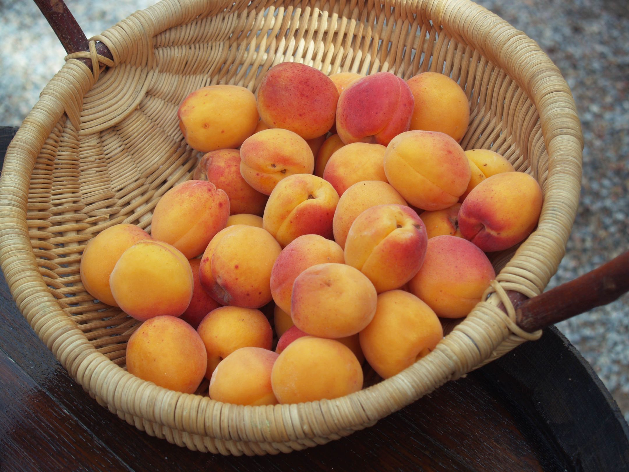 Abricots rouges du Roussillon